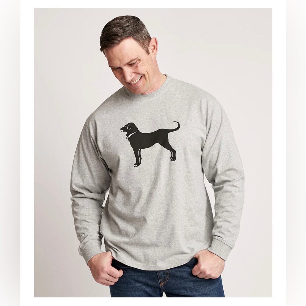 The Black Dog Mens Classic Longsleeve Tee
